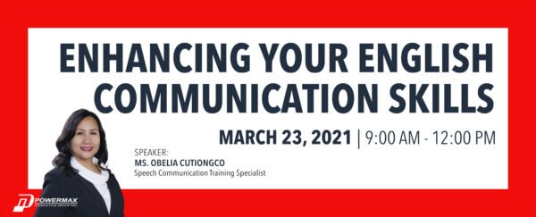 Obelia Cutingco | Enhancing Your English Communication Skills