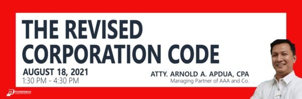 The Revised Corporation Code