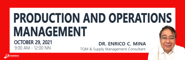 Production and Operations Management