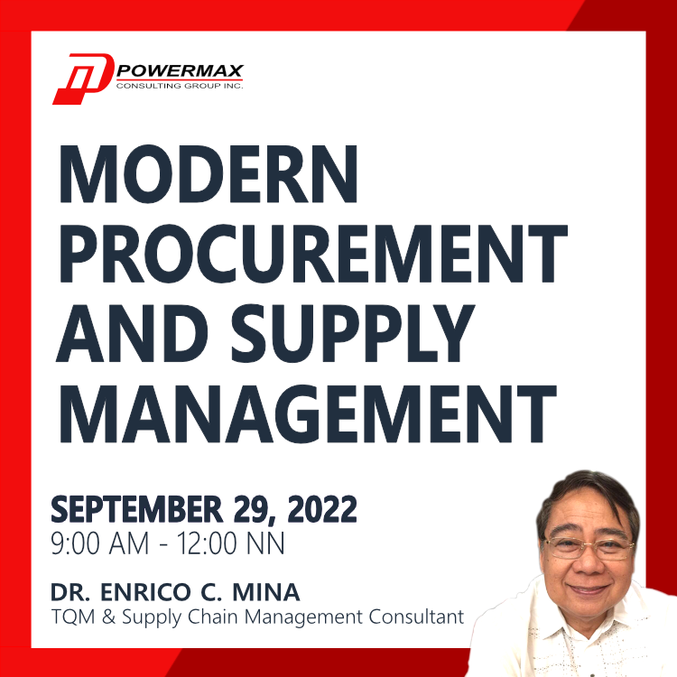 MODERN PROCUREMENT AND SUPPLY MANAGEMENT