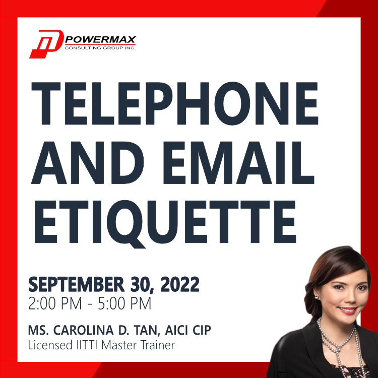 TELEPHONE AND EMAIL ETIQUETTE