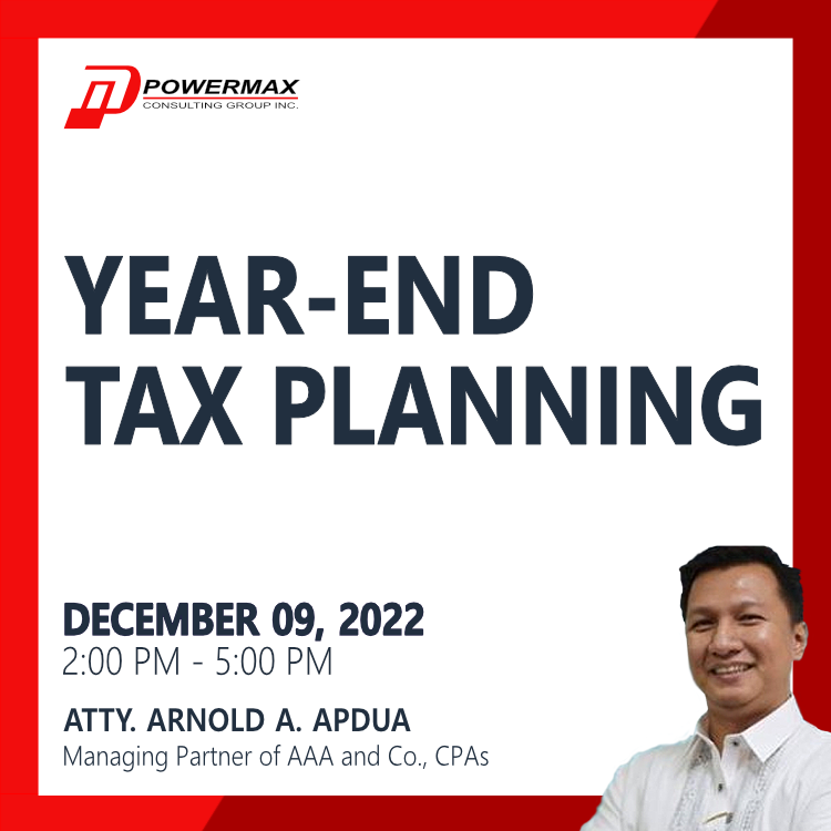 YEAR TAX PLANNING