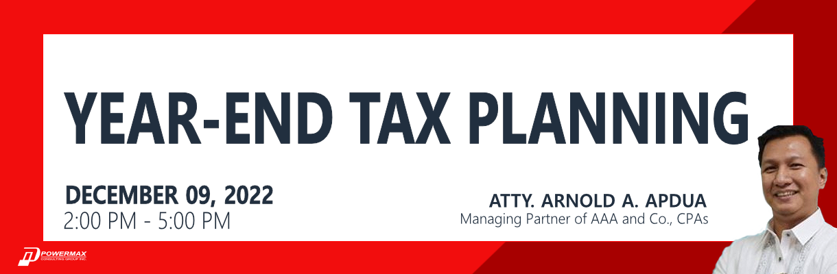 YEAR TAX PLANNING