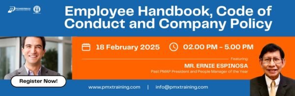 Employee Handbook Code of Conduct and Company Policy